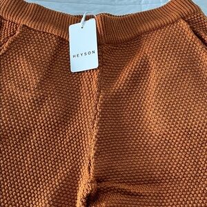 Heyson Women's Wide Leg Pants - Orange